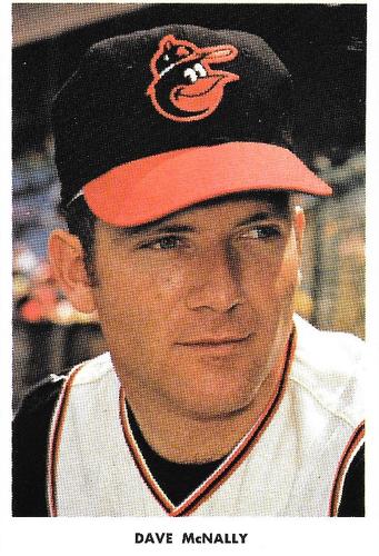 1970 Baltimore Orioles Photocards #NNO Dave McNally Front