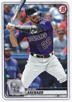 2020 Bowman #33 Nolan Arenado Front