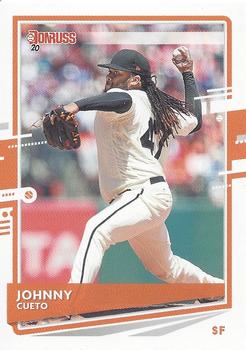 2020 Donruss #101 Johnny Cueto Front