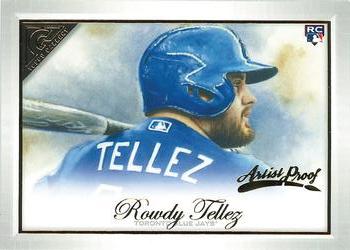 2019 Topps Gallery - Artist Proof #18 Rowdy Tellez Front