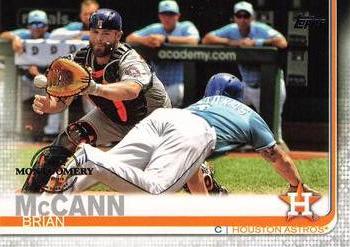 2019 Topps - 582 Montgomery #322 Brian McCann Front