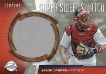 2006 Upper Deck Sweet Spot - Super Sweet Swatch #SW-JV Jason Varitek Front