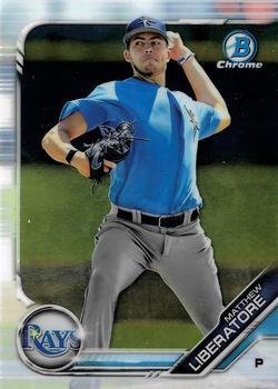 2019 Bowman Draft - Chrome #BDC-127 Matthew Liberatore Front