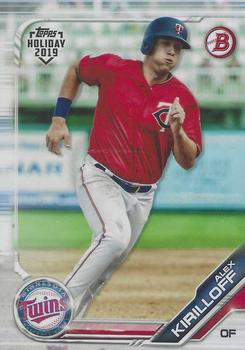 2019 Topps Bowman Holiday #TH-AKI Alex Kirilloff Front