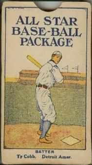 1910 J.H. Dockman & Son All-Star Baseball #NNO Ty Cobb Front