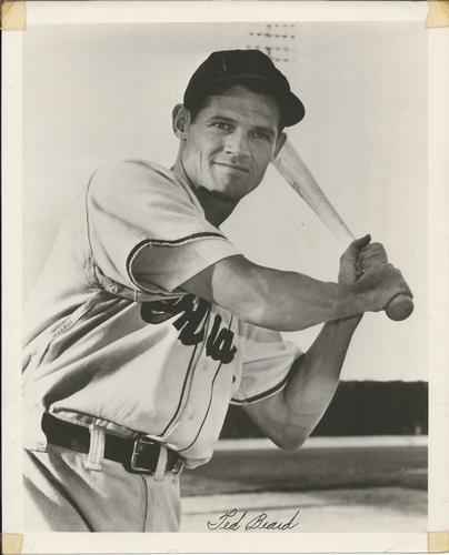 1950 Sawyer Biscuit Indianapolis Indians #NNO Ted Beard Front