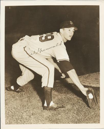 1950 Sawyer Biscuit Indianapolis Indians #NNO Al Grunwald Front