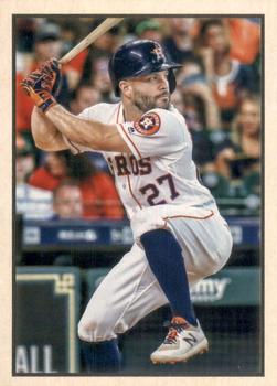 2019 Bowman Heritage #53VR-44 Jose Altuve Front