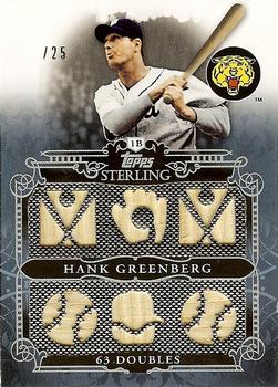 2010 Topps Sterling - Sterling Stats Relics Six #SSR-35 Hank Greenberg Front