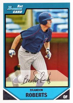 2007 Bowman - Prospects #BP37 Brandon Roberts Front