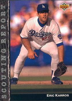 1992 Upper Deck - Scouting Report #SR12 Eric Karros  Front