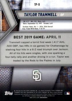 2019 Bowman's Best - Top Prospects #TP-9 Taylor Trammell Back