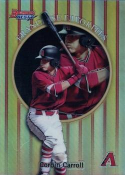 2019 Bowman's Best - 1999 Franchise Favorites #99FF-CC Corbin Carroll Front