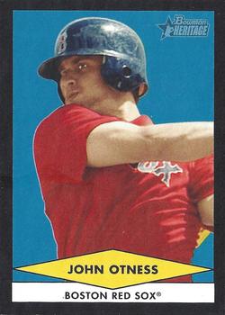 2007 Bowman Heritage - Prospects Black #BHP13 John Otness Front