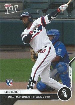 2020 Topps Now #177 Luis Robert Front