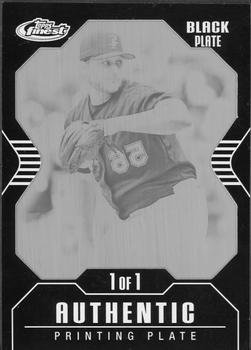 2007 Finest - Framed Printing Plates Black #14 Mark Buehrle Front