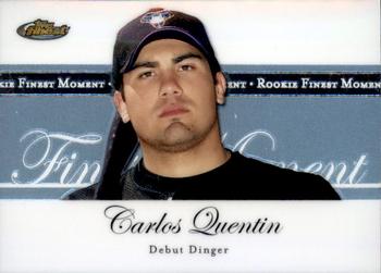 2007 Finest - Rookie Finest Moments #RFM-CQ Carlos Quentin Front
