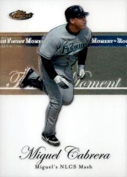 2007 Finest - Rookie Finest Moments #RFM-MC Miguel Cabrera Front