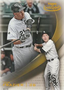 2016 Topps Gold Label 5x7 - Class 3 Gold 5x7 #96 Todd Frazier Front