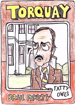 2020 Gummy Arts (Unlicensed) #49 Basil Fawlty Front