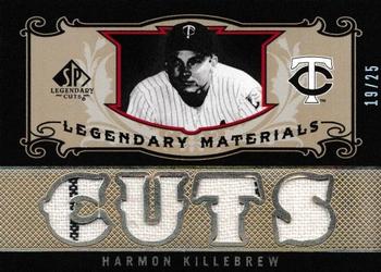 2007 SP Legendary Cuts - Legendary Materials Quad #LM-HK1 Harmon Killebrew Front