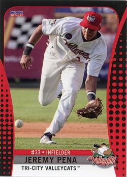 2018 Choice Tri-City ValleyCats #11 Jeremy Pena Front