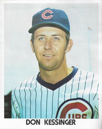 1972 Chicago Cubs Color Picture Pack B #NNO Don Kessinger Front