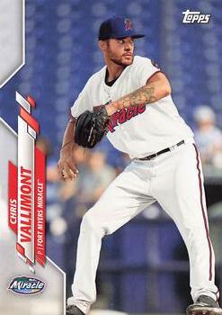 2020 Topps Pro Debut #PD-82 Chris Vallimont Front