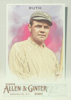 2020 Topps Allen & Ginter #31 Babe Ruth Front