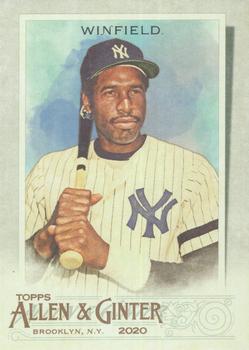 2020 Topps Allen & Ginter #91 Dave Winfield Front