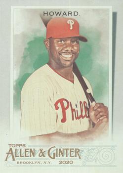 2020 Topps Allen & Ginter #329 Ryan Howard Front