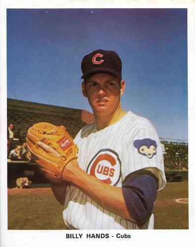 1971 Chicago Cubs Color Picture Set #NNO Bill Hands Front