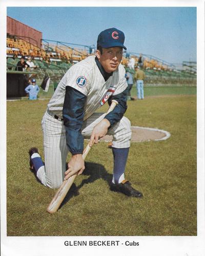 1971 Chicago Cubs Color Picture Pack B #NNO Glenn Beckert Front