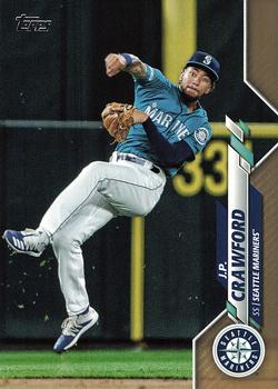 2020 Topps - Gold #263 J.P. Crawford Front