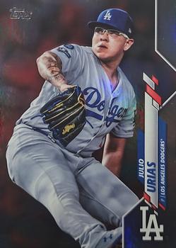 2020 Topps - Rainbow Foil #628 Julio Urias Front