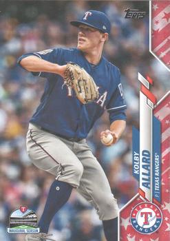 2020 Topps - Independence Day #639 Kolby Allard Front