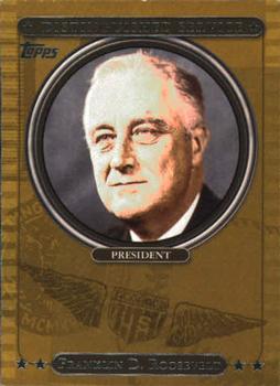 2007 Topps - Distinguished Service #DS8 Franklin D. Roosevelt Front