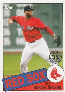 2020 Topps - 1985 Topps Baseball 35th Anniversary (Series One) #85-17 Rafael Devers Front