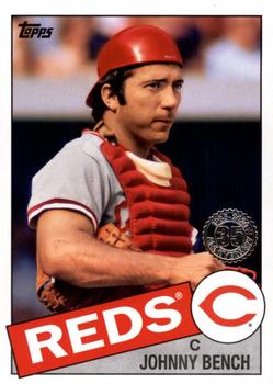 2020 Topps - 1985 Topps Baseball 35th Anniversary (Series One) #85-35 Johnny Bench Front