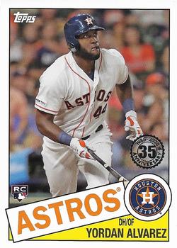 2020 Topps - 1985 Topps Baseball 35th Anniversary (Series One) #85-50 Yordan Alvarez Front