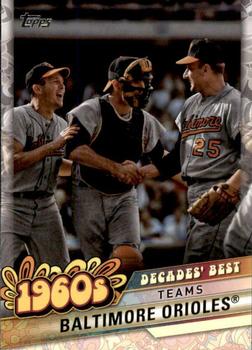 2020 Topps - Decades' Best (Series One) #DB-27 Baltimore Orioles Front