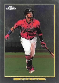 2020 Topps - Turkey Red 2020 Chrome (Series 1) #TRC-2 Ronald Acuña Jr. Front