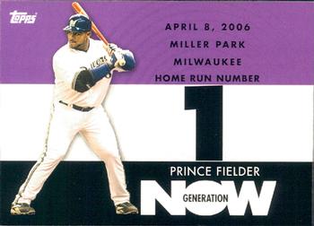 2007 Topps - Generation Now #GN397 Prince Fielder Front