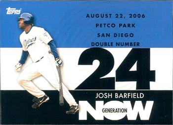 2007 Topps - Generation Now #GN574 Josh Barfield Front