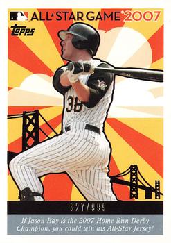 2007 Topps - Home Run Derby Contest #NNO Jason Bay Front