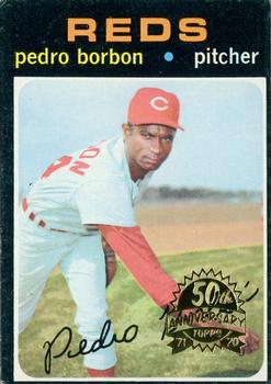 2020 Topps Heritage - 50th Anniversary Buybacks #613 Pedro Borbon Front