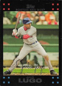 2007 Topps - Red Back #11 Julio Lugo Front