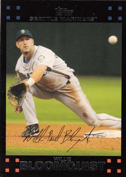 2007 Topps - Red Back #585 Willie Bloomquist Front