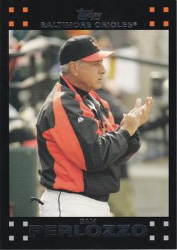 2007 Topps - Red Back #608 Sam Perlozzo Front