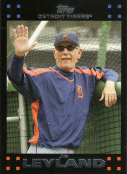 2007 Topps - Red Back #610 Jim Leyland Front